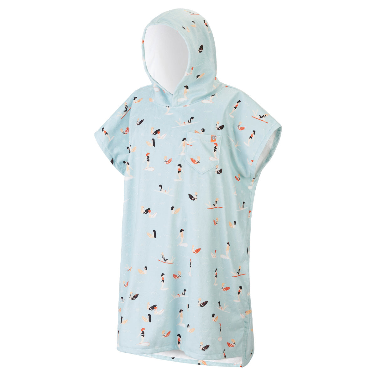 Poncho - MADRAGUE LIGHT BLUE