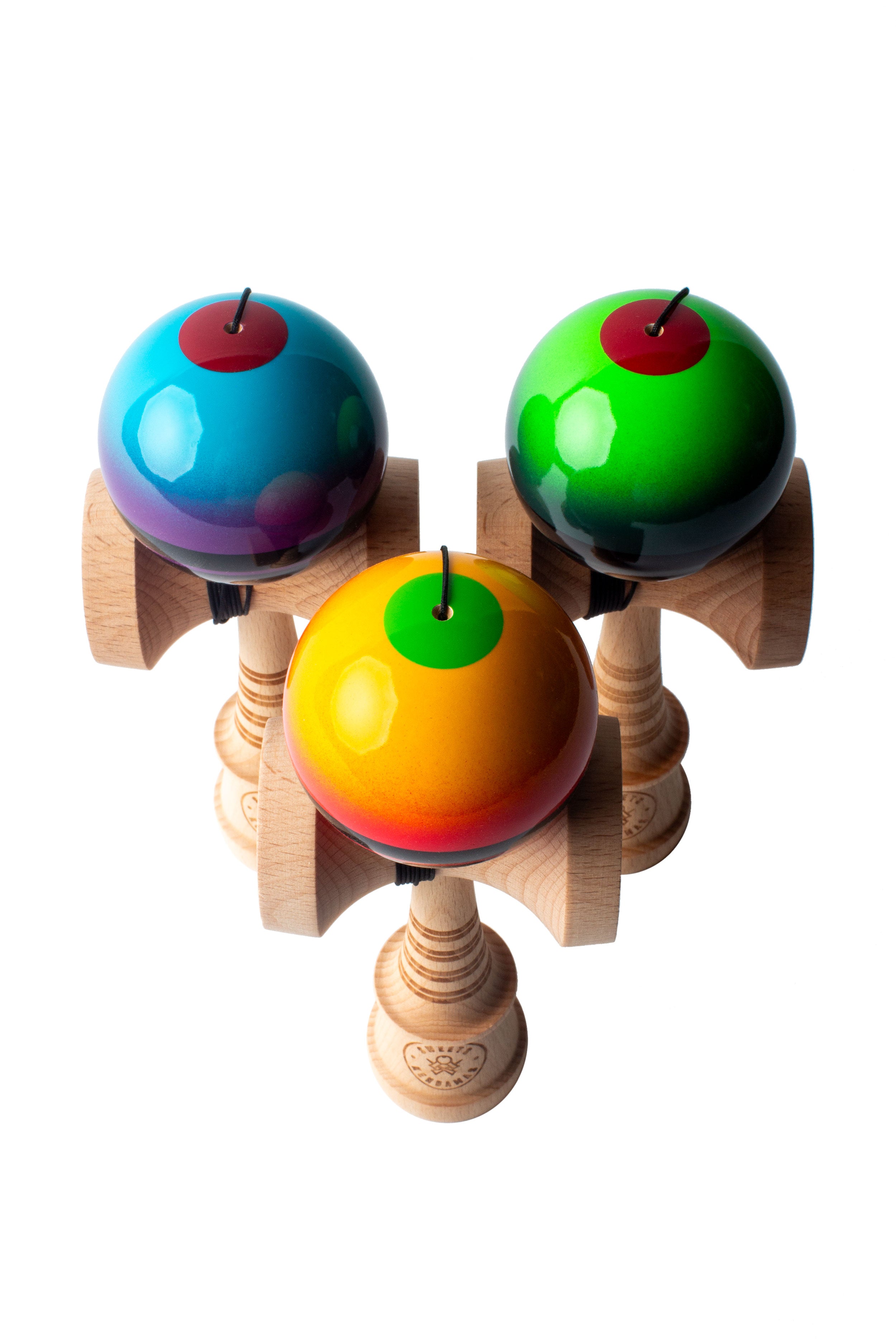 Kendama Double Fade Stripe - Bleu