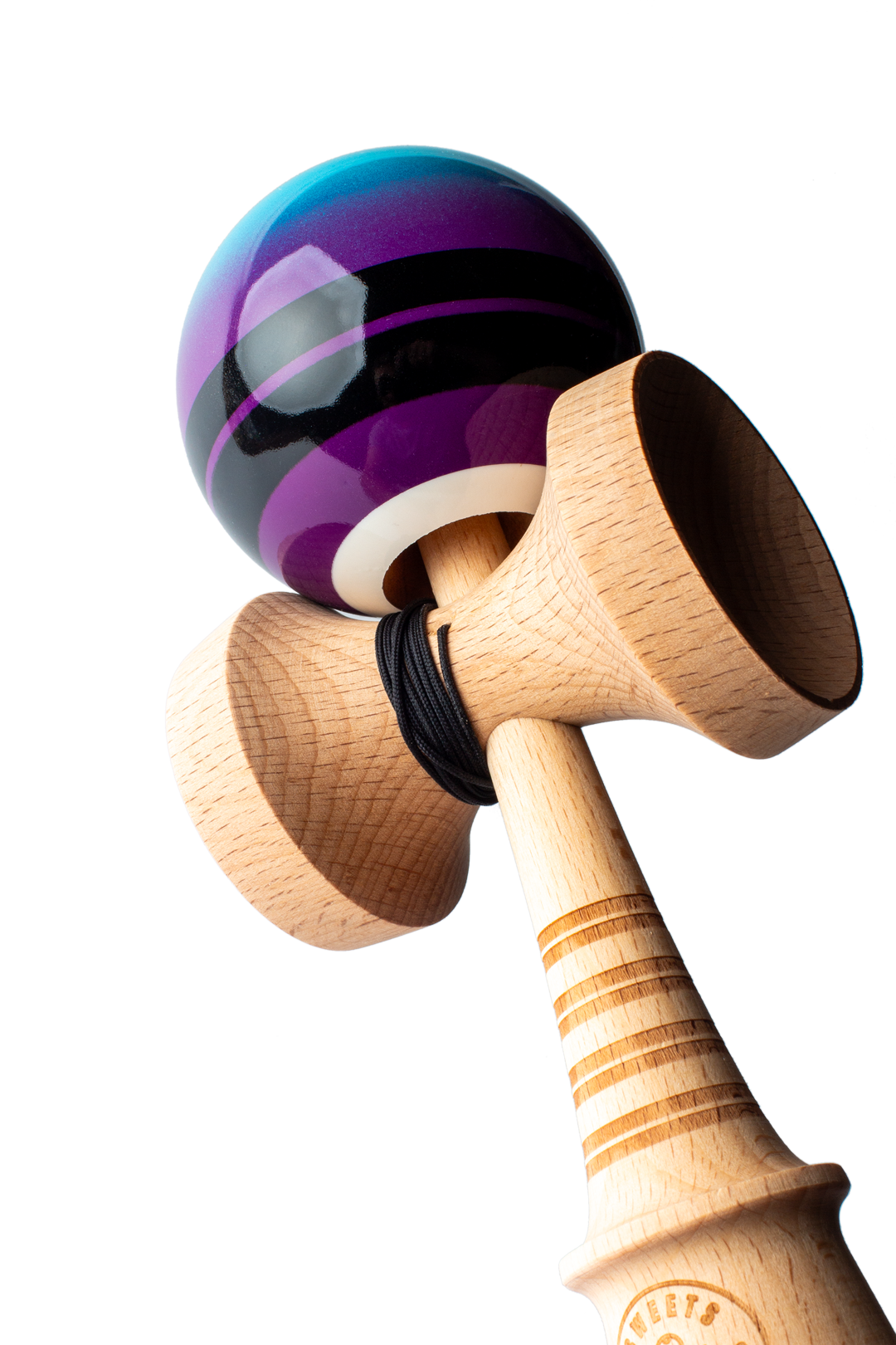 Kendama Double Fade Stripe - Bleu