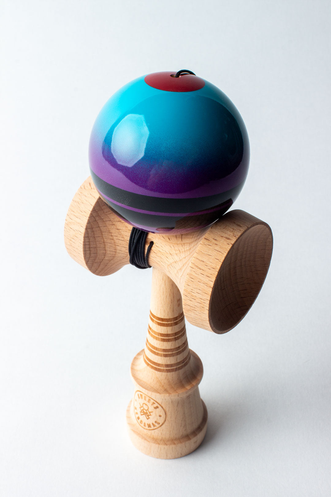 Kendama Double Fade Stripe - Bleu