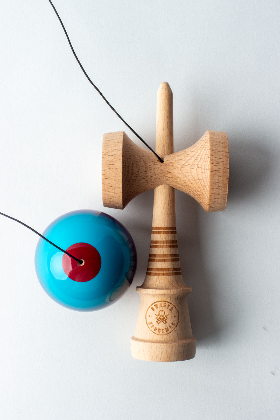 Kendama Double Fade Stripe - Bleu