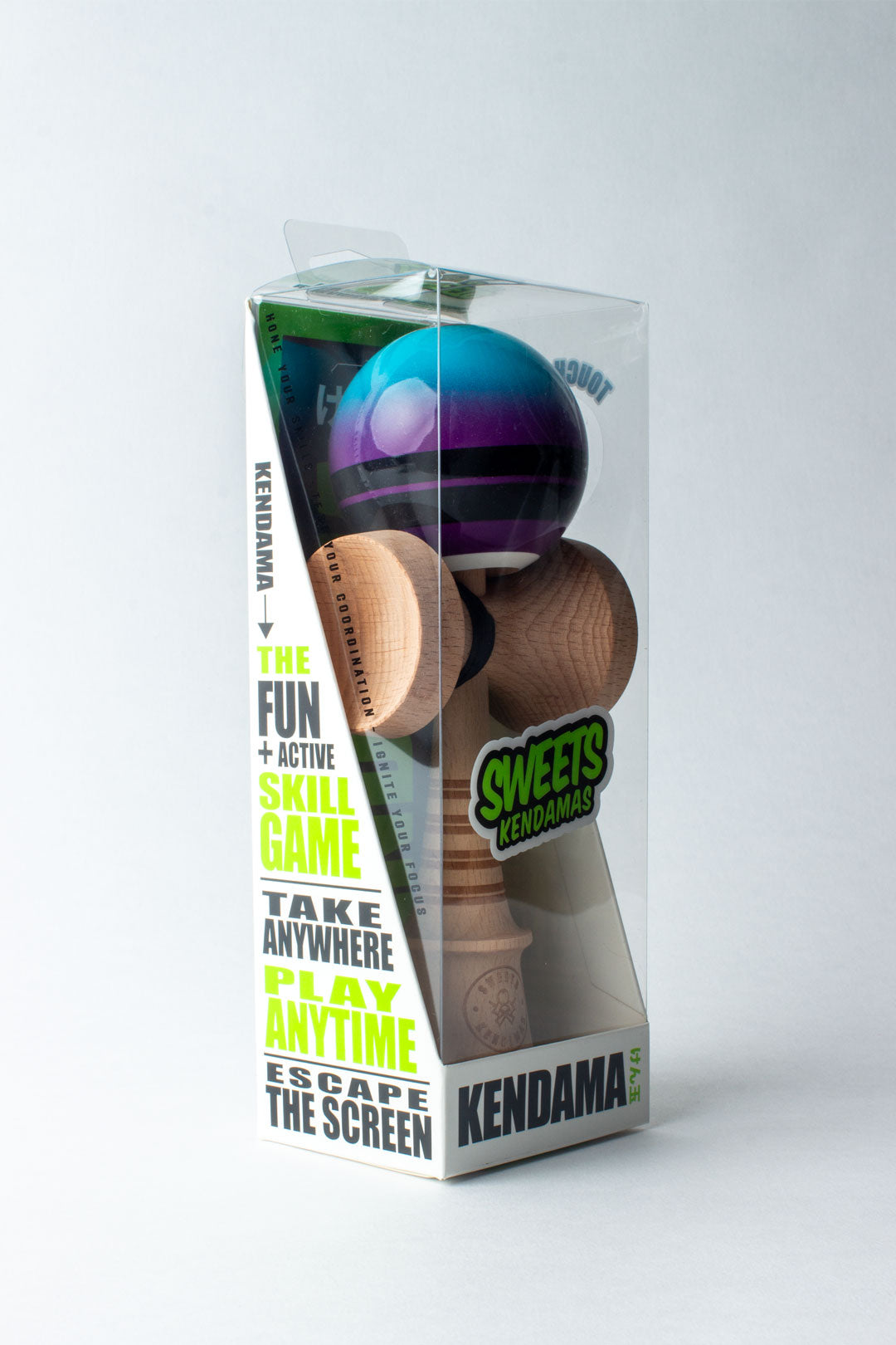 Kendama Double Fade Stripe - Bleu