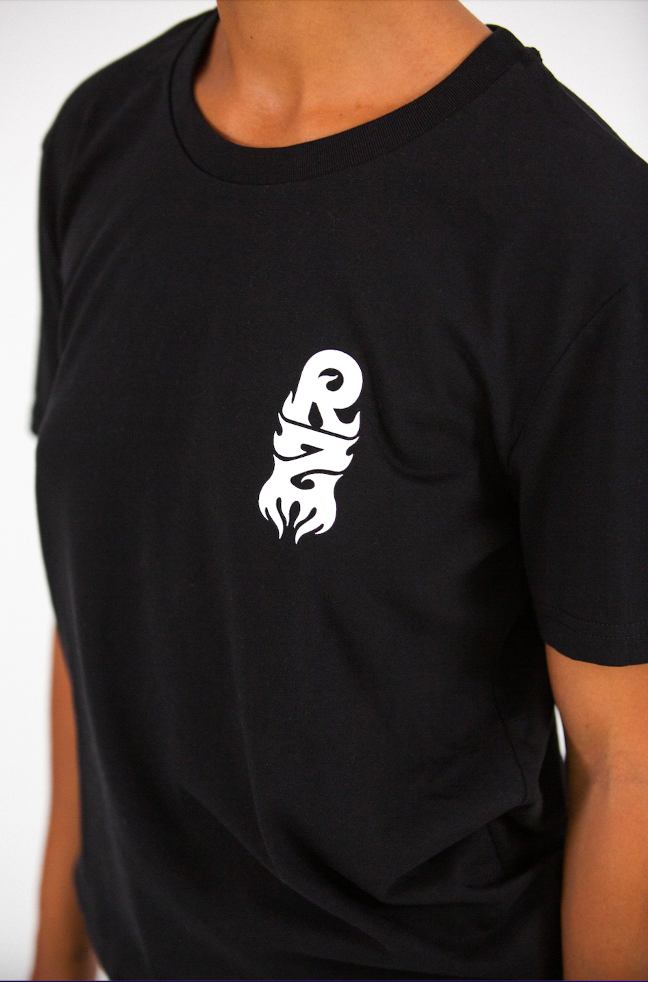 T-shirt RZ noir "Born To Ride"