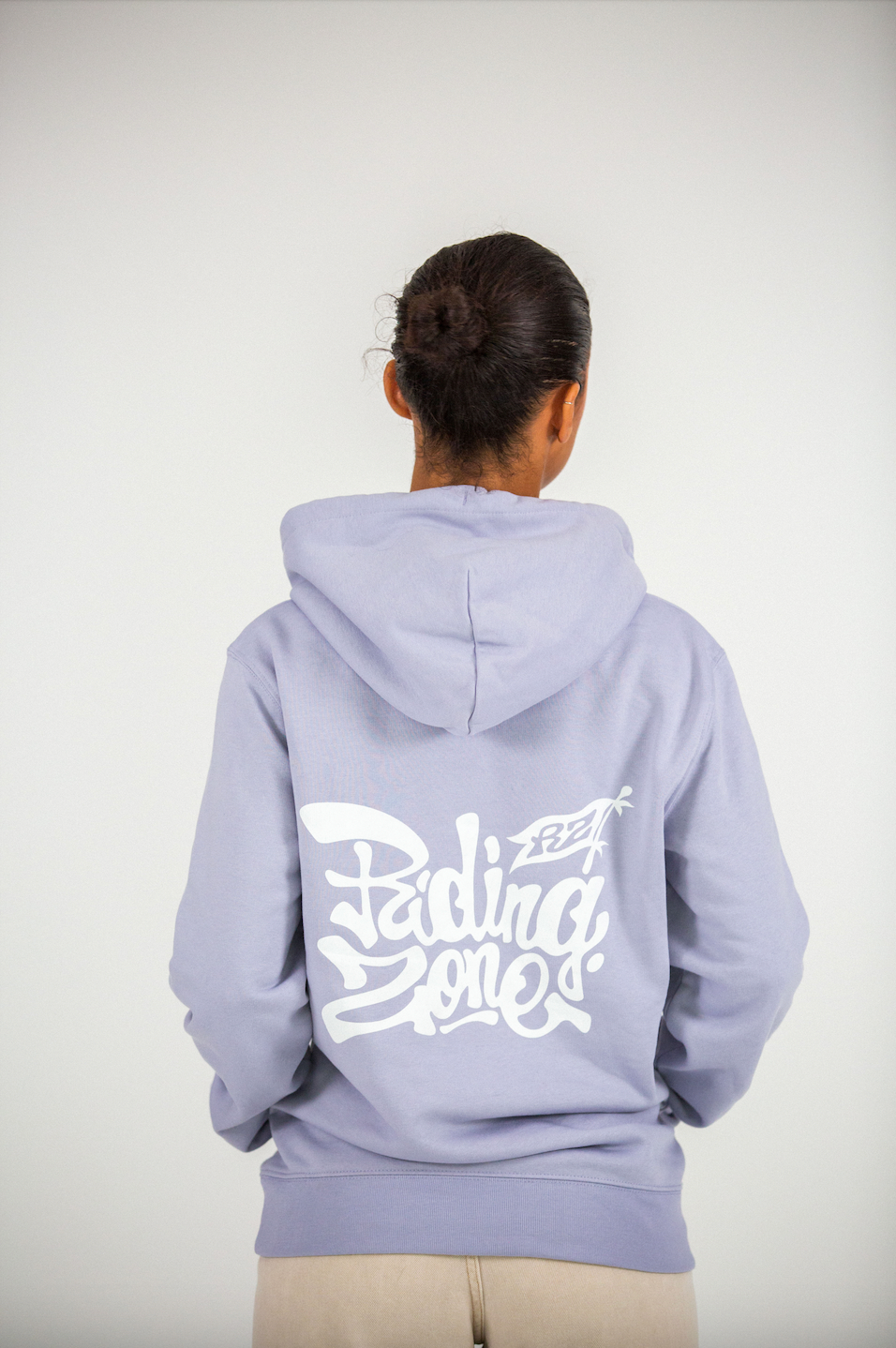 Hoodie lavender Riding zone