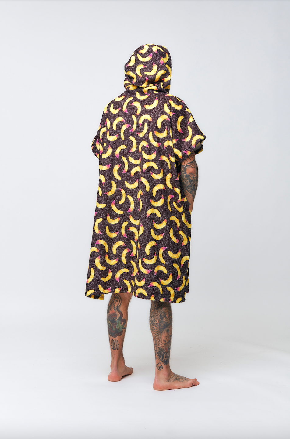 Poncho - Banana Stains Noir