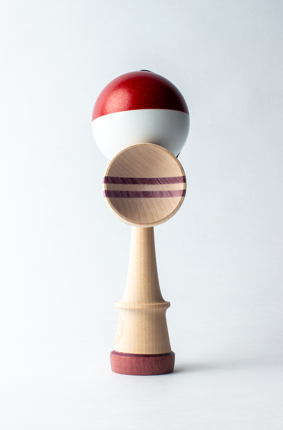 Kendama Lab Custom Bobber - Rouge/Blanc