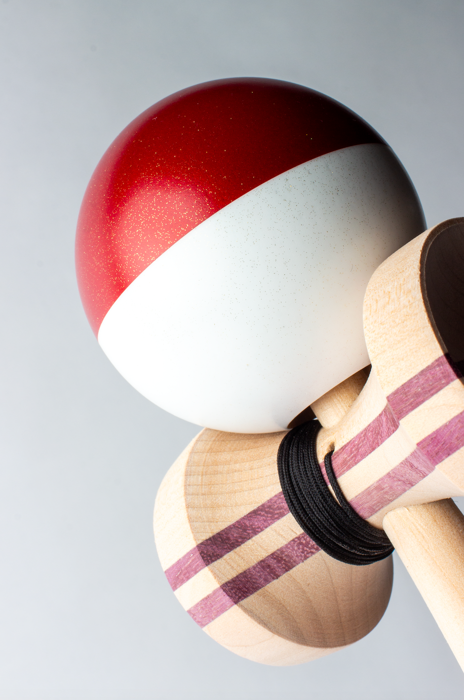 Kendama Lab Custom Bobber - Rouge/Blanc