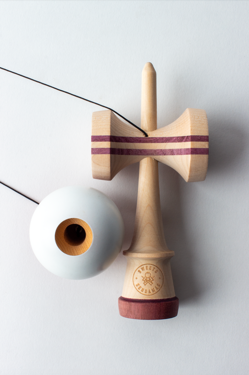 Kendama Lab Custom Bobber - Rouge/Blanc