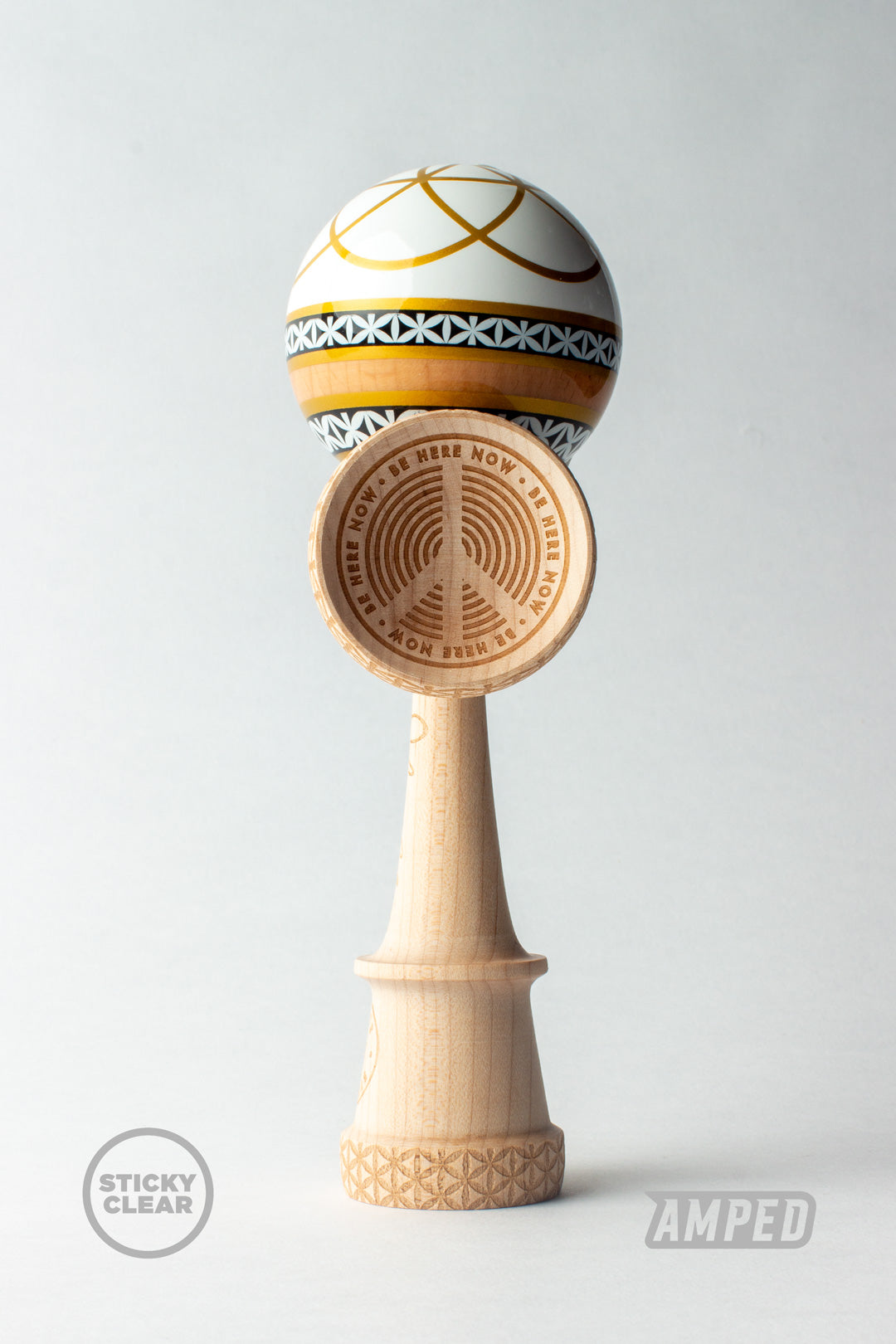 Kendama Pro model Johnny Raekes - Blanc/Or
