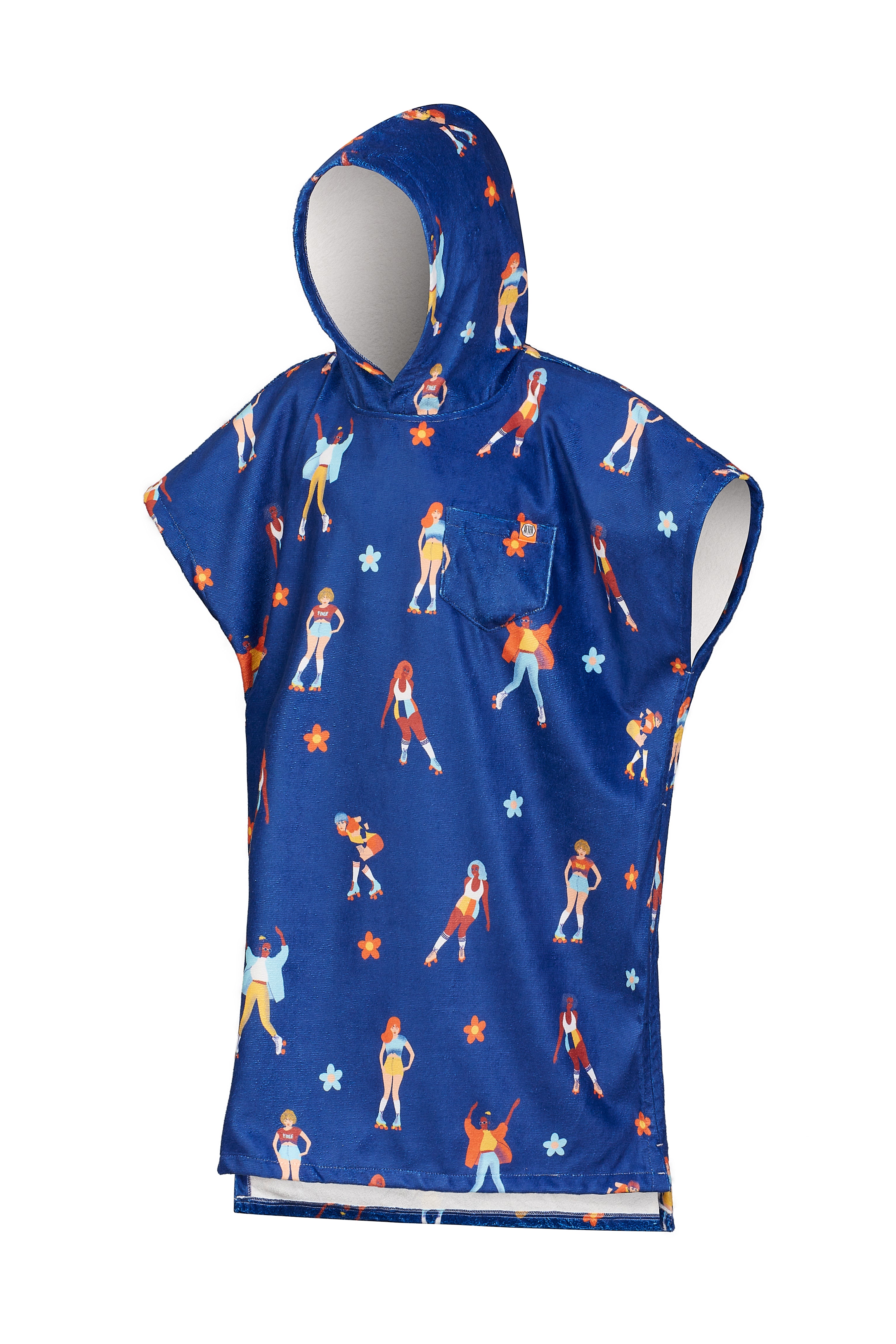 Poncho - QUAD NIGHT BLUE
