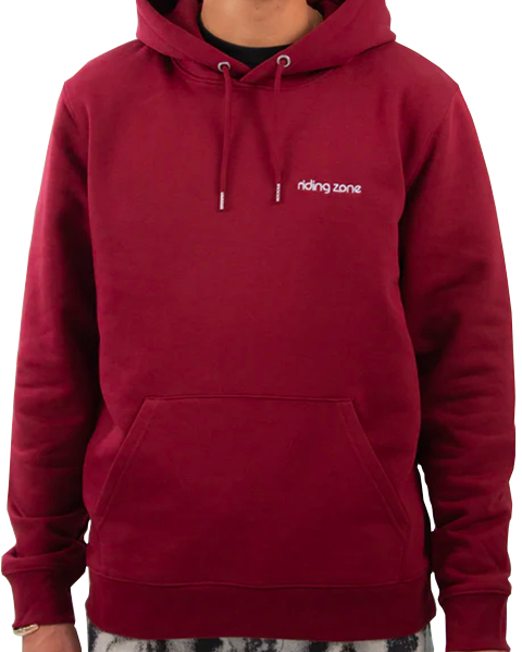 Hoodie brodé - Rouge