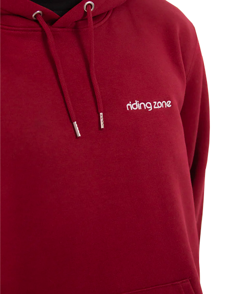 Hoodie brodé - Rouge