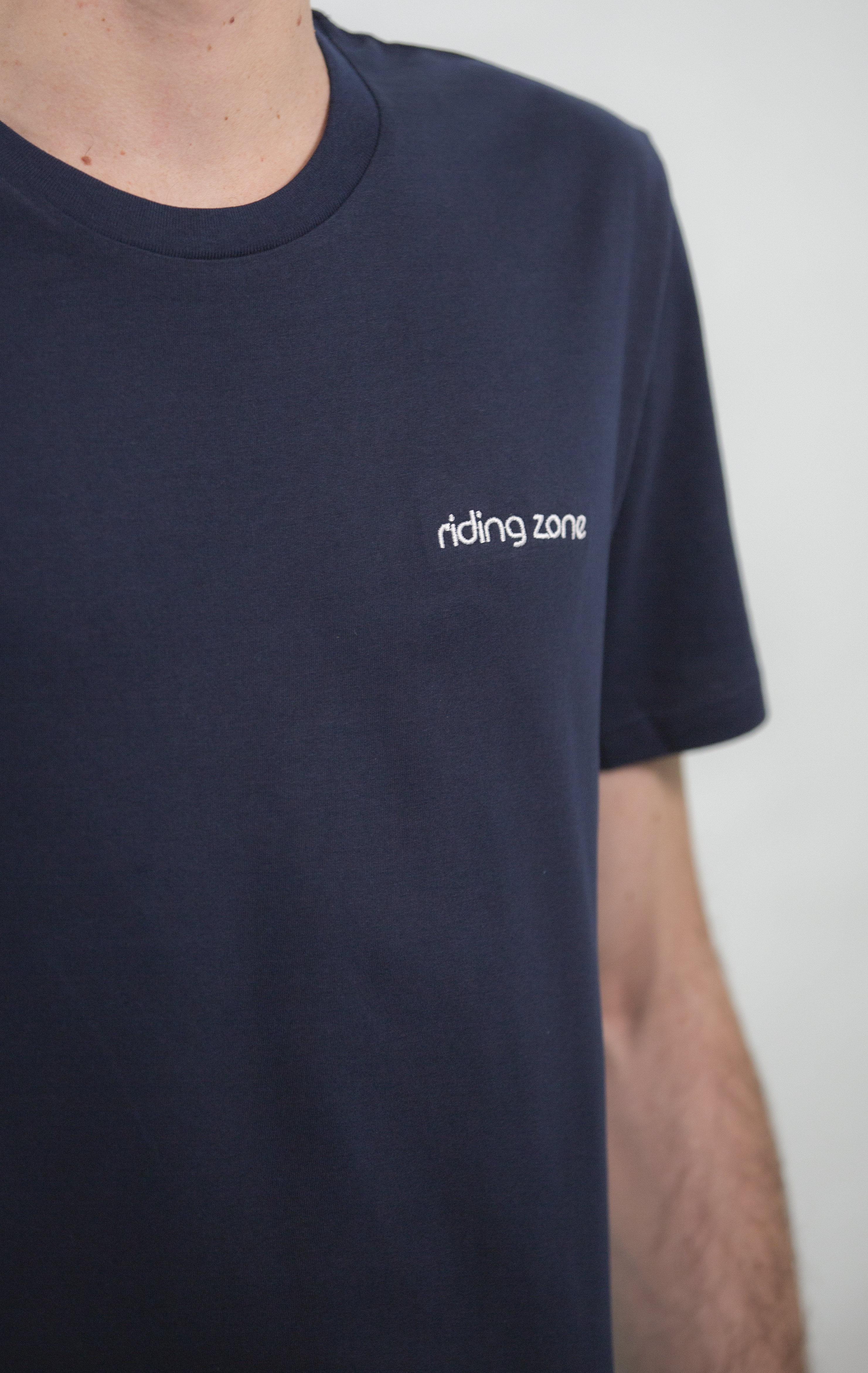 T-shirt brodé - Marine