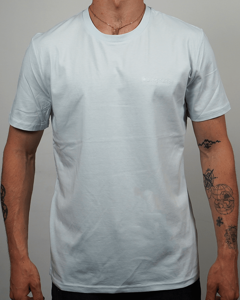 T-shirt brodé - Baby Blue