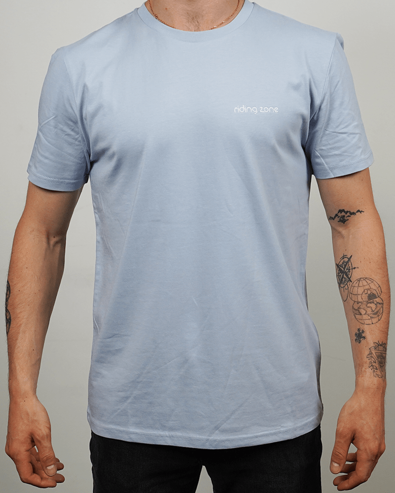 T-shirt brodé - Bleu