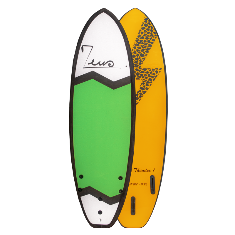 Zeus Surboards Softop Zeus Ninja 5'4